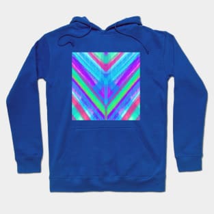 Symmetrical stripes Hoodie